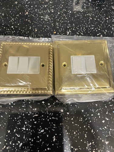 Lights switches gold - switches, and