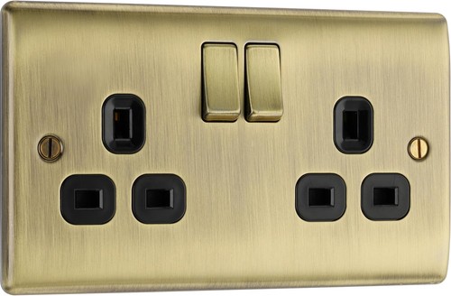 Electrical double switched - bg,