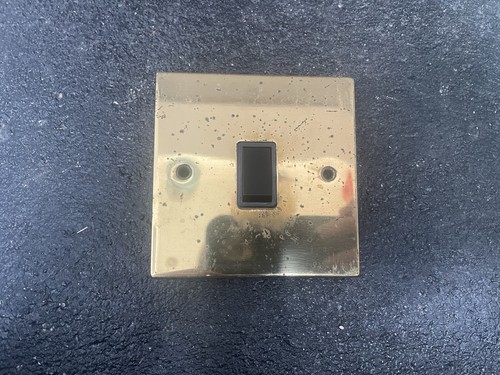 Brass single light - brass,