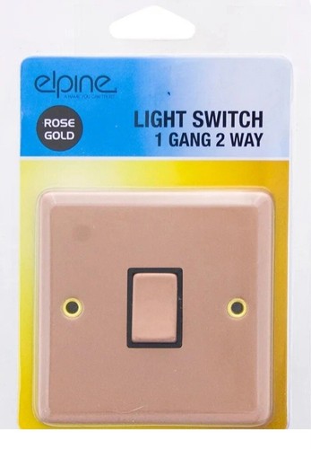 Gang way light switch rose - 1,