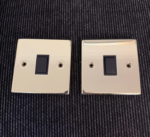 Pair gold brass gang - 1,