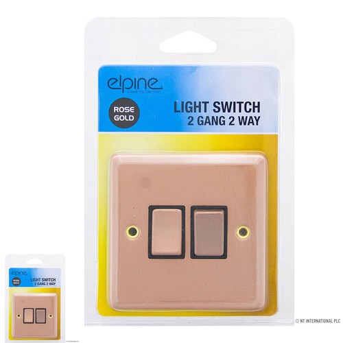 Rose gold single light - gold,