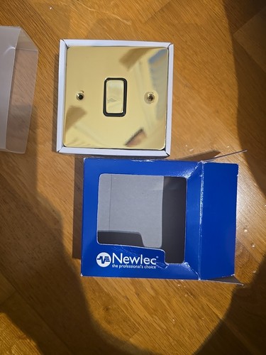 Newlec polished brass gang - brass,